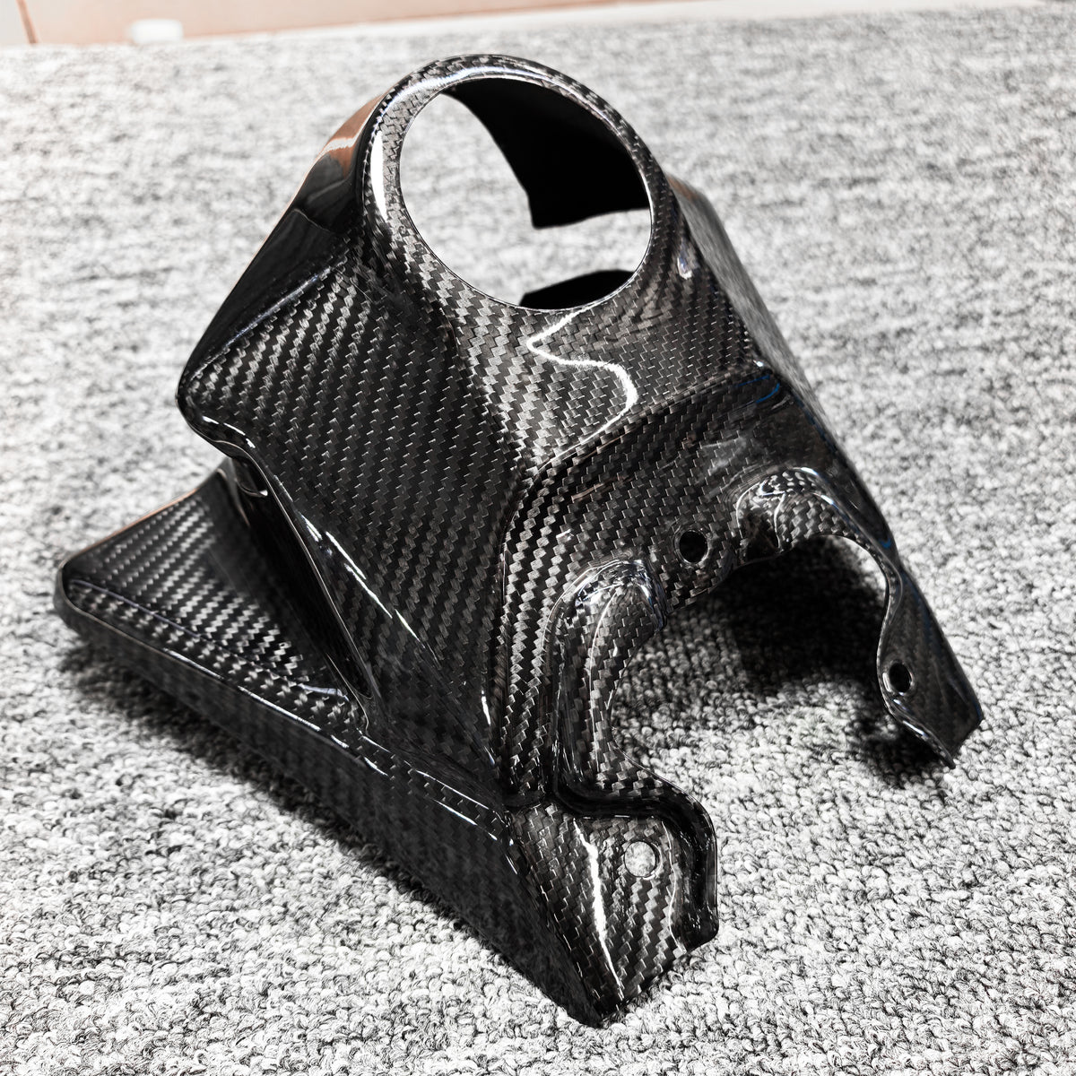 DRY CARBON TANK UPP COVER for KTM EXC 150 2024-2026