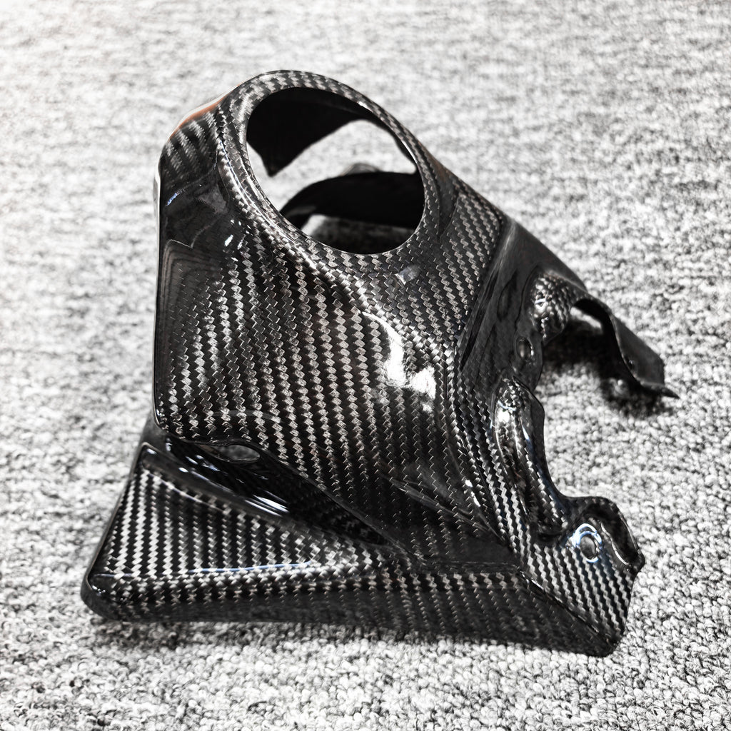 DRY CARBON TANK UPP COVER for KTM EXC 150 2024-2026