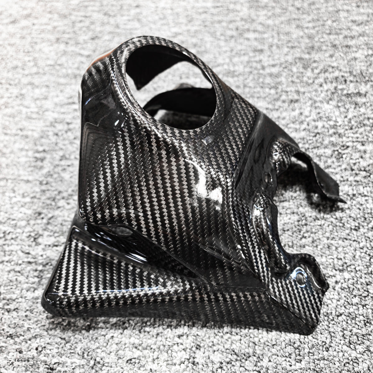 DRY CARBON TANK UPP COVER for KTM EXC 150 2024-2026