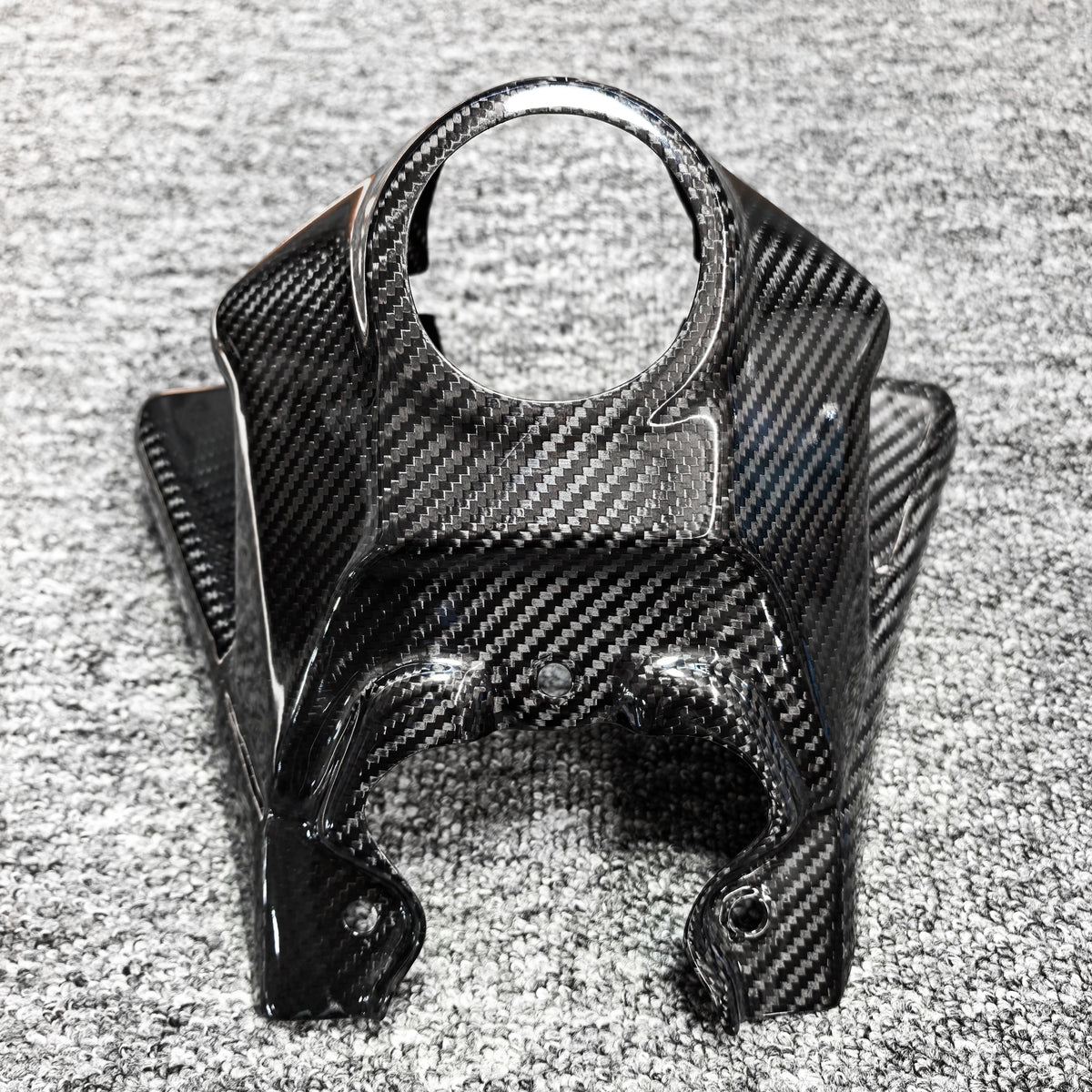 DRY CARBON TANK UPP COVER for KTM EXC 150 2024-2026