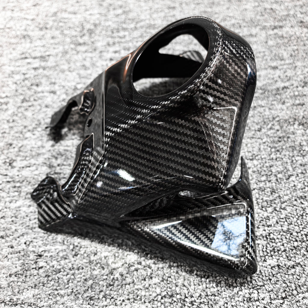 DRY CARBON TANK UPP COVER for KTM EXC 150 2024-2026