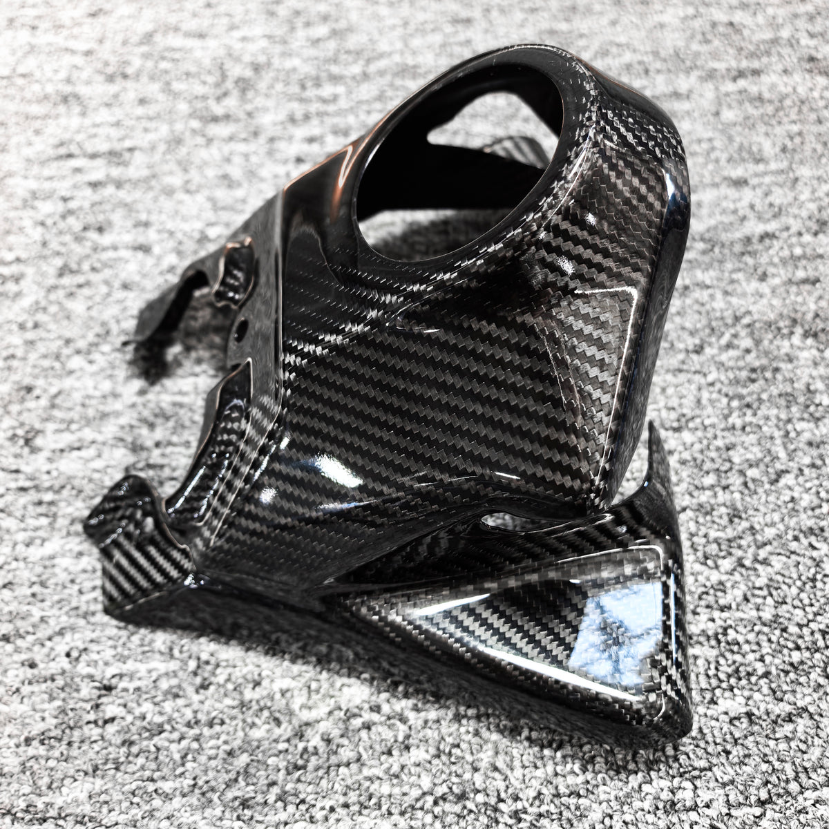 DRY CARBON TANK UPP COVER for KTM EXC 150 2024-2026