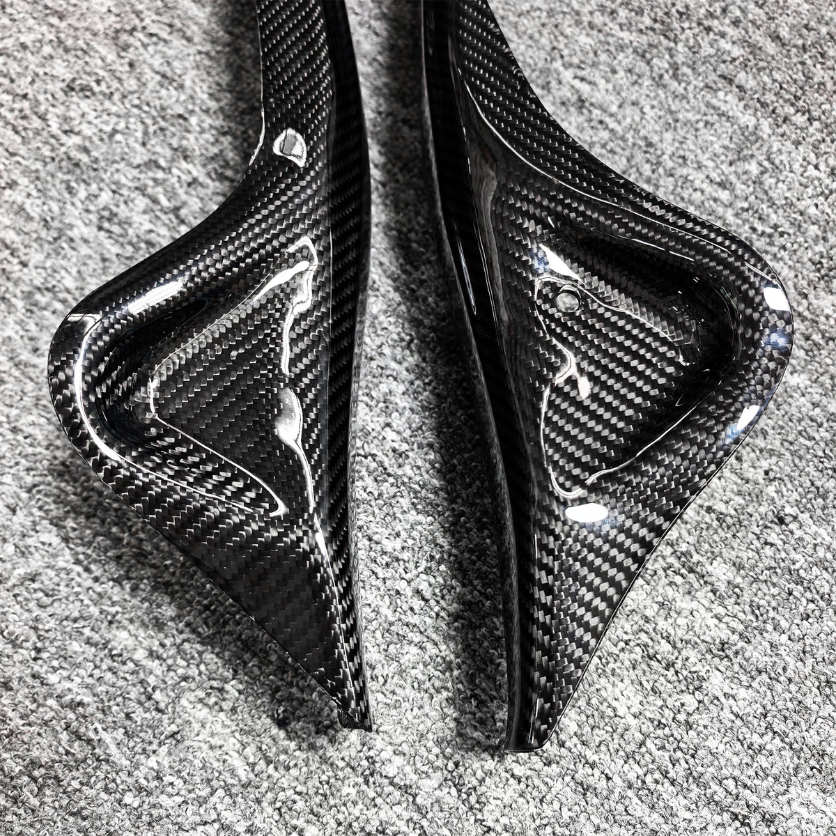 DRY CARBON SWINGARM PROTECTION for KTM EXC 150 2024-2026