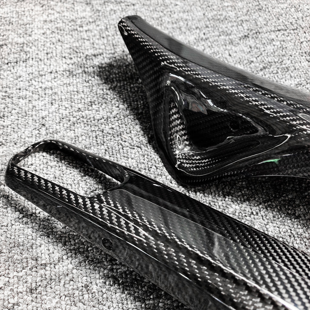 DRY CARBON SWINGARM PROTECTION for KTM EXC 150 2024-2026