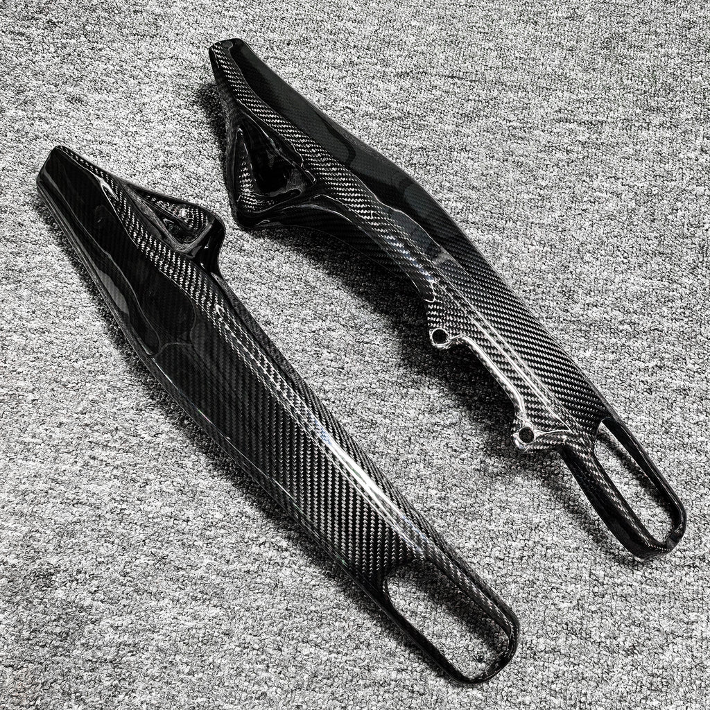 DRY CARBON SWINGARM PROTECTION for KTM EXC 150 2024-2026