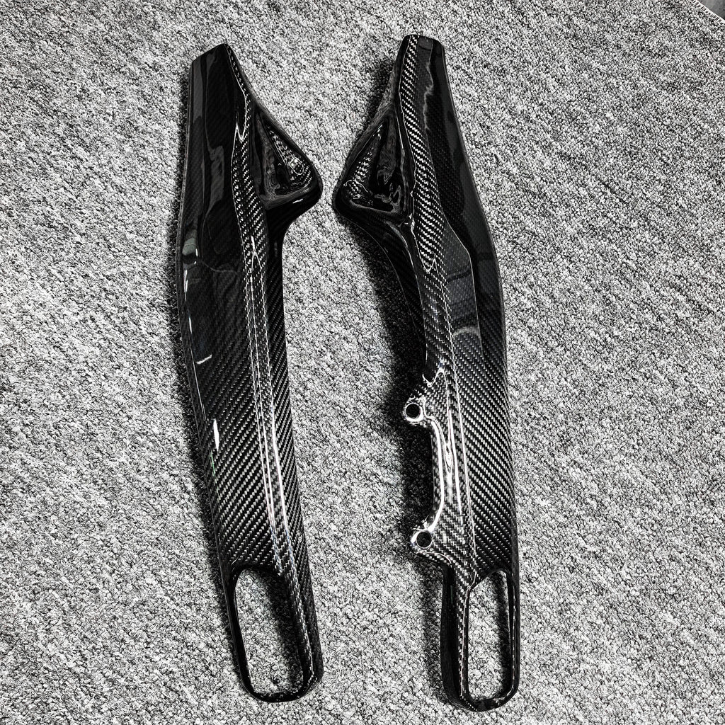 DRY CARBON SWINGARM PROTECTION for KTM EXC 150 2024-2026
